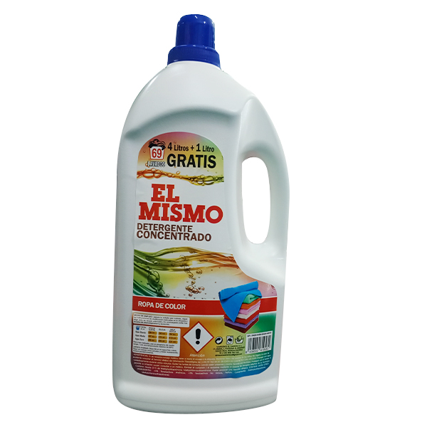 Detergente El Mismo Ropa Color 4+1L